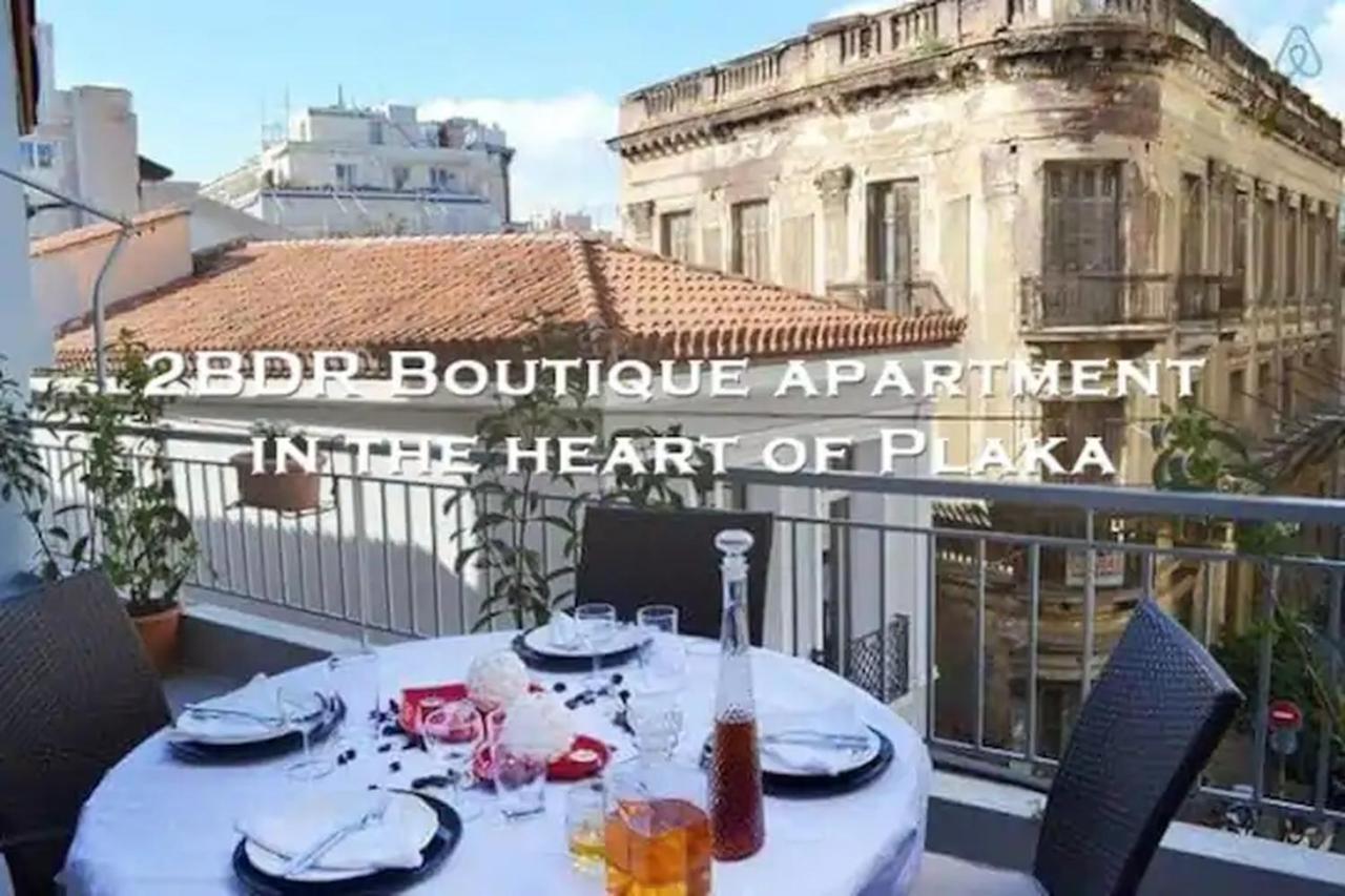 2Bdr Boutique Full Apt In Plaka Aten Exteriör bild