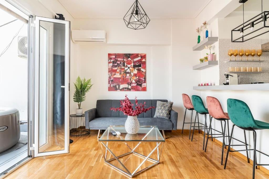 2Bdr Boutique Full Apt In Plaka Aten Exteriör bild